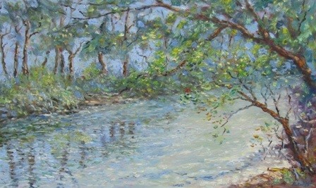 Acryl sur Panneau Toilé Dimensions 14/22 cm