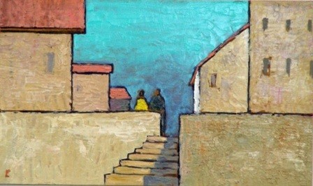 Acryl sur Panneau Toilé Dimensions 14/22 cm