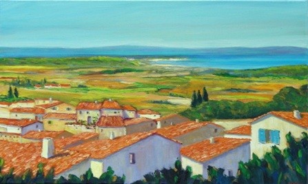 Acryl sur Panneau Toilé Dimensions 14/22 cm